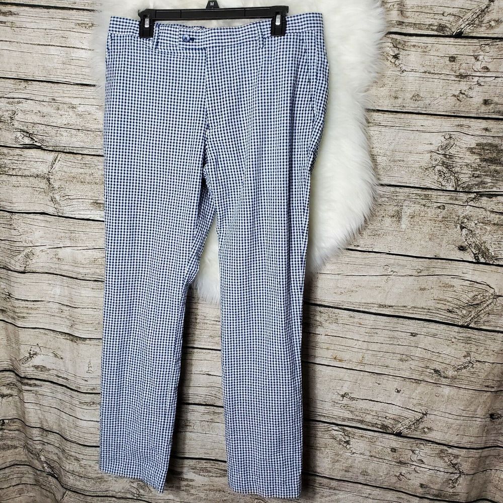 Paisley & Gray Slim Fit Plaid Pants Size 32/32